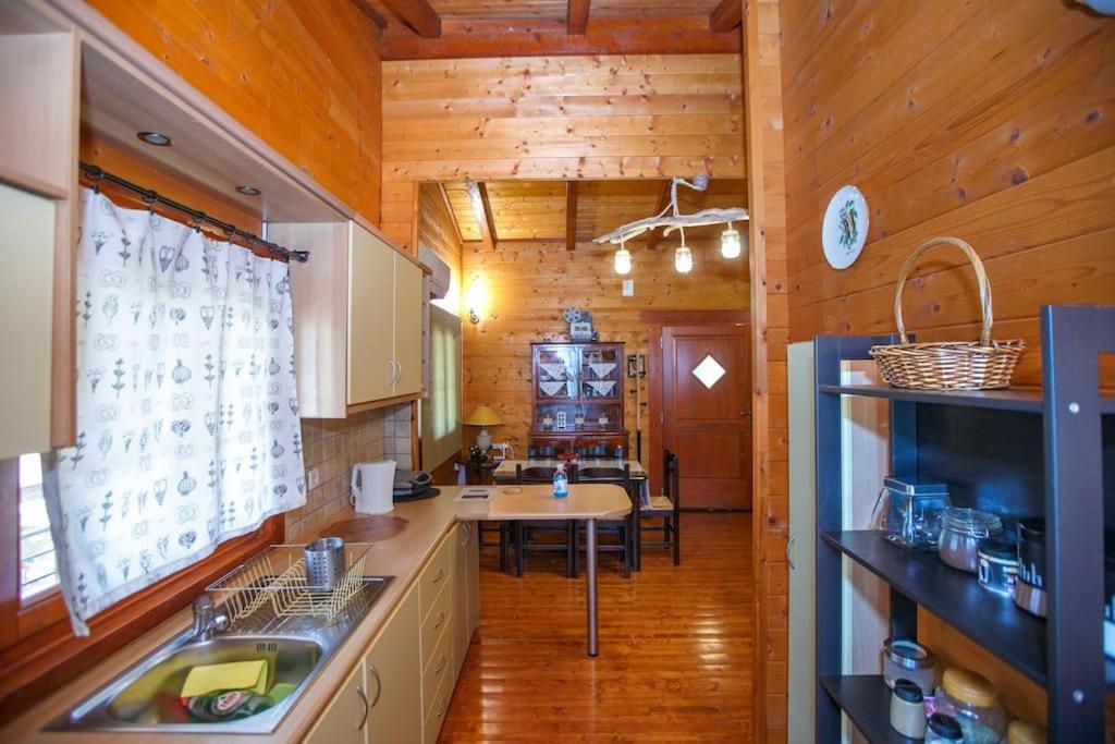 Wooden House In Ioannina Apartment Екстериор снимка